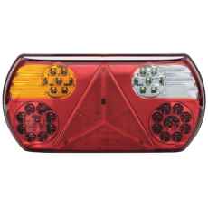 Baklys LED 9-30V kombilampe for venstre side av traktorer.