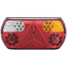 Baklys LED 9-30V kombilampe for høyre side av traktorer.