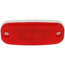 Rødt LED posisjonslys 110 x 45 mm, ideelt for forbedret synlighet.