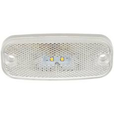 Posisjonslys LED Hvit 10-30V 110 x 45 mm, kompakt og effektiv belysning.