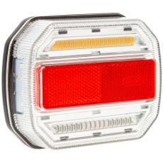 Høyre baklys med 3 funksjoner, fungerer i både 12 og 24V system.