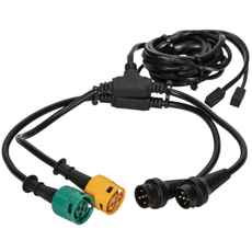 Adapter for posisjonslys 5-pol venstre og høyre, sikrer synlighet på veier.