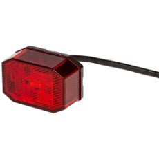 Rødt Flexipoint I Led Posisjonslys, effektiv og sikker løsning for kjøretøy.
