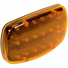 LED Side- og Varsellampe Gul Magnetisk