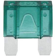 Grønn maxi sikring 30A, selges i pakning med 5 stykker.