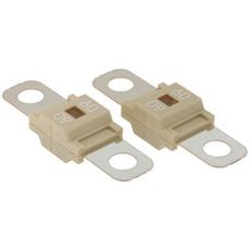 Hvit midi sikring 80A, sikkerhetsløsning for å forhindre kortslutninger.