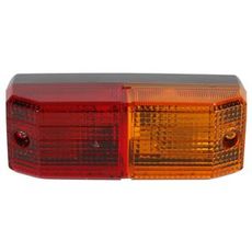 Baklys 1163, rød og gul, ideell for å indikere brems og sving.