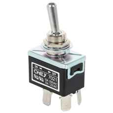 Vippestrøm bryter On/Off 2-Linjer, for fleksibel funksjon og kontroll.