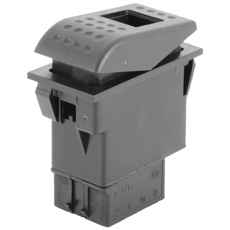 Låsningsfri 6-polet bryter On/Off/On, smidig for bruk.