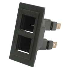 Dobbel 12V varsellys, ideell for traktorer og arbeidsmaskiner.