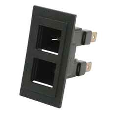 Kraftig 24V varsellys, utformet for tunge kjøretøy og maskiner.