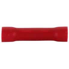 Rød skjøtehylse, 10 stykker, perfekt for elektriske reparasjoner og installasjoner.