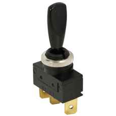 Vippebryter On/Off/On for multiple anvendelser og enkel kontroll.