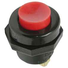 Plast trykknappsbryter, lett og enkel å installere.