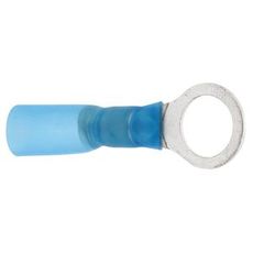 Blå vanntette kabelsko, 10 stykker 8 mm, for sikker elektrisk tilkobling.