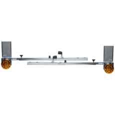 Ekstra bred LED-lysserie komplett universal for god belysning.