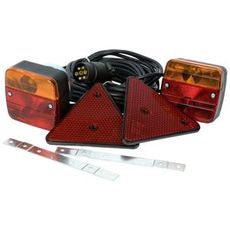 Lysserie med magnetfeste for tilhenger, lett å installere og bruke.