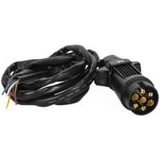 7-polet Canbus stikkontakt med 1,5m kabel, perfekt for traktor og maskintilkoblinger.