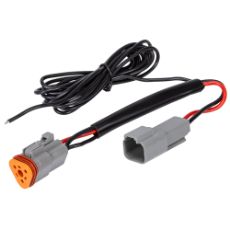 Deutsch 3-Pin og 2-Pin kabel, ideell for ekstralysinstallasjon.