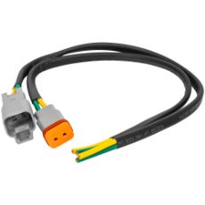 2-polet Deutsch kontakt med kabel hunn+hann, utformet for høy ytelse og holdbarhet.