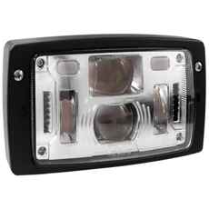 Nedsenket lyskaster med målene 155x95 mm, perfekt for trange rom.