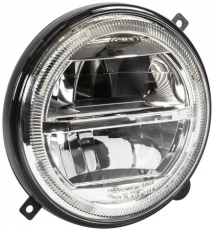 Rund LED-lyskaster for Deutz Leyland, 144mm.