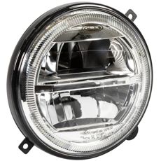 Rund LED-lyskaster for Deutz Leyland, 144mm.