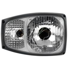 Høyre rektangulær lyskaster H4, dimensjon 150x225 mm, pålitelig og effektiv.