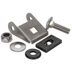 Robust monteringsfeste for arbeidslys, gir stabil og sikker montering.