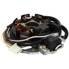 Stator for Polaris Predator Scrambler 90Cc, sikrer optimal ytelse av maskinen din.