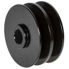 Remskive 2-spors 75 mm for 13 mm reim, optimalt for maskiner som krever ekstra styrke.