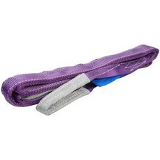 Løftestropper med 1T kapasitet, 4 meter lange, utmerket for store laster.