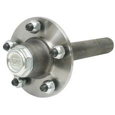 Kvalitativt hjulnav for tilhenger, kompatibelt med 5-boltsystem.