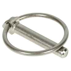 Rustfrie låsesplinter 8 mm, 4 stykker for profesjonelle applikasjoner.