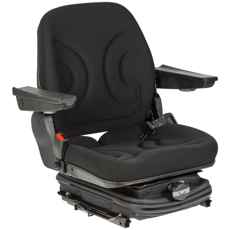 Ergonomisk sete for gaffeltrucker, gir optimal komfort under bruk.