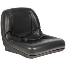 Ergonomisk sete for hagetraktor, perfekt for arbeid med presisjon.