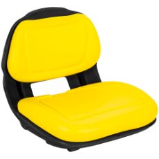 Sete designet for hagetraktorer, sikrer komfort gjennom hele arbeidet.