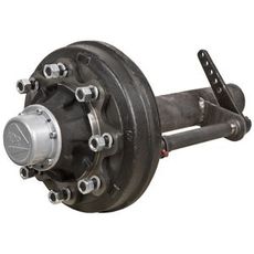 Kraftig 90MM nav med 8 bolter og brems, for sikker drift.