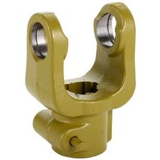 Gaffel 1.3/8"-6Z W2300 med pynlåsing, perfekt for landbruksmaskiner.