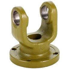 Gaffel B05 med flens og fire hull for montering, perfekt for landbruk.