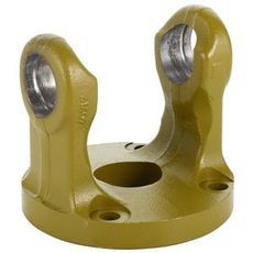 Gaffel B06 med flens og fire hull, praktisk for landbruksmaskiner.