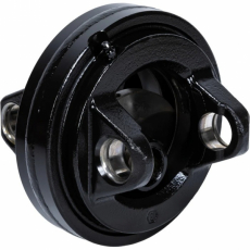 Dobbelgaffel W2580, sterk og holdbar, perfekt for tunge løft innen jordbruk og bygging.