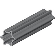 Stjerneprofil indre for V10 V12, 61X47X4,5mm, holdbar og slitesterk.