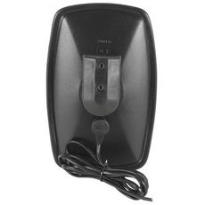 Konveks speil med varme på 12V, 160X254 mm for kjøretøy.