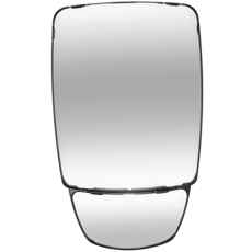 Konveks sidespeil for Valtra 4-Serie N og T, 232x382 mm størrelse.