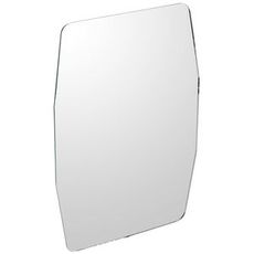 210x300 mm konvekst speilglass, ideelt for traktorer og store kjøretøy.