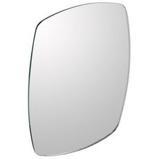 Konvekst speilglass 135x185 mm, ideell for å øke synligheten på landbruksmaskiner.
