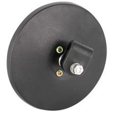 Rund bakspeil med diameter på 125 mm, ideell for traktorer.