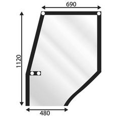 Dørrute øvre Cih venstre 5100-serien, designet for optimal passform og funksjon.