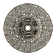 Fjæret lamellskive 295 mm med 10 tenner, ideell for kraftoverføring.